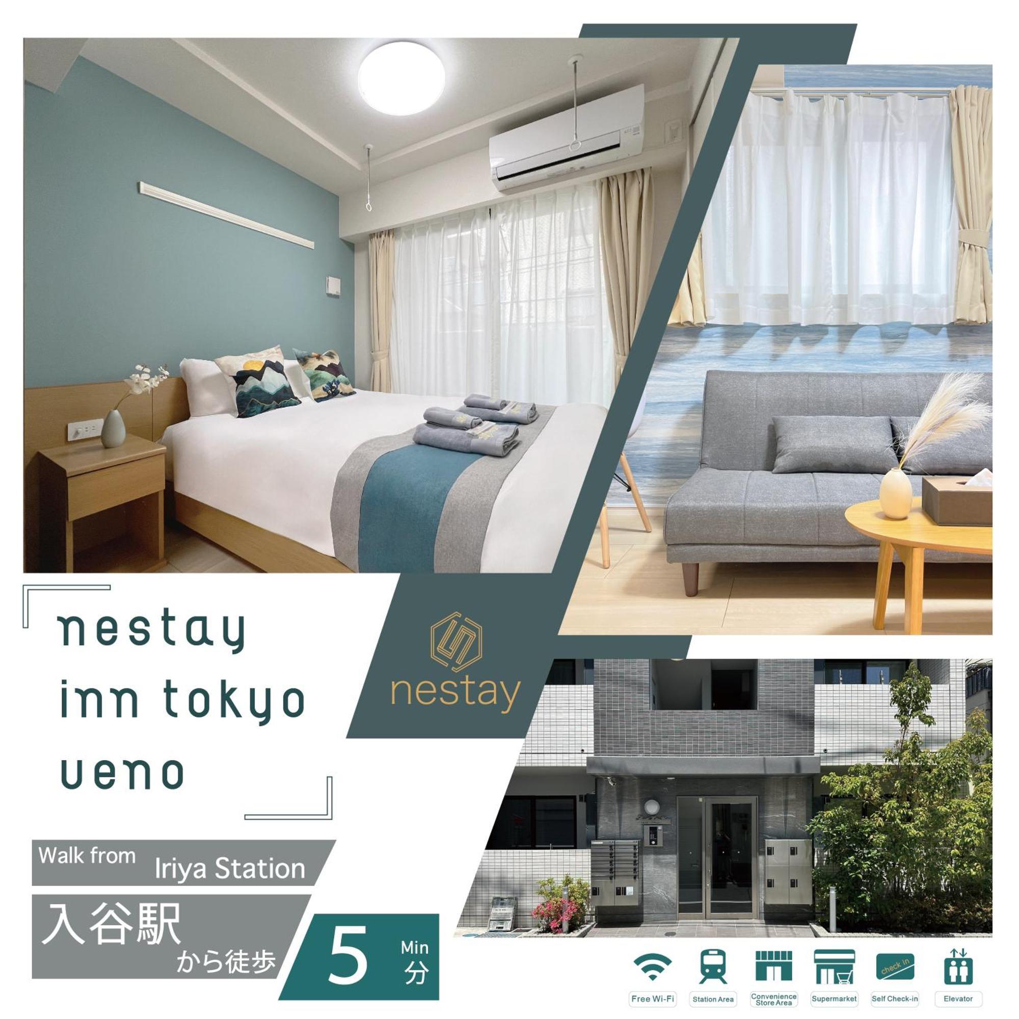 Nestay Inn Tokyo Ueno Exterior foto